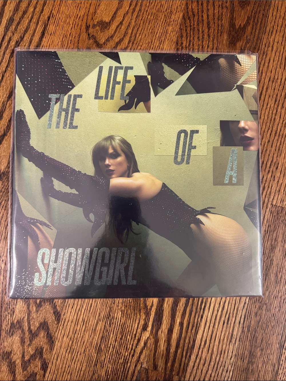 Taylor Swift The Life of a Showgirl Vinyl LP — Shiny Bug Green Variant